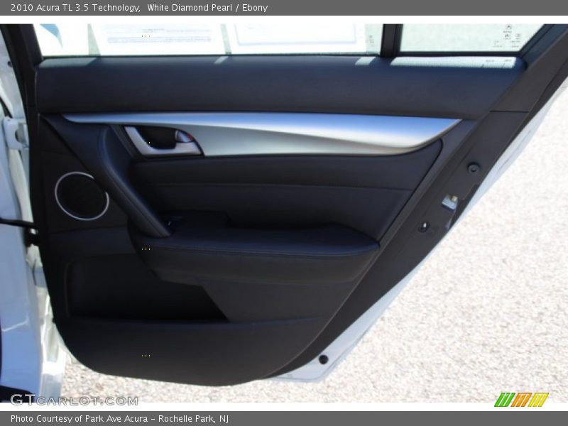 White Diamond Pearl / Ebony 2010 Acura TL 3.5 Technology