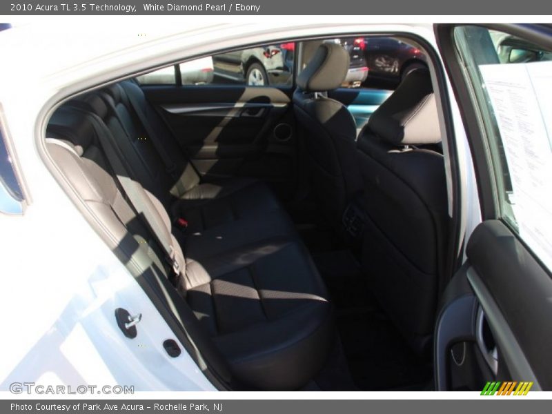 White Diamond Pearl / Ebony 2010 Acura TL 3.5 Technology