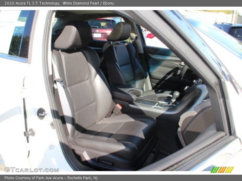 White Diamond Pearl / Ebony 2010 Acura TL 3.5 Technology