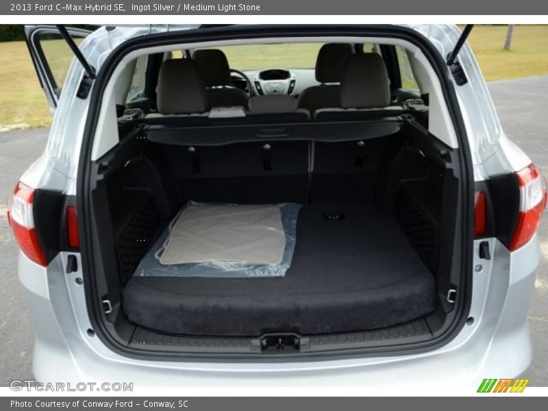 Ingot Silver / Medium Light Stone 2013 Ford C-Max Hybrid SE