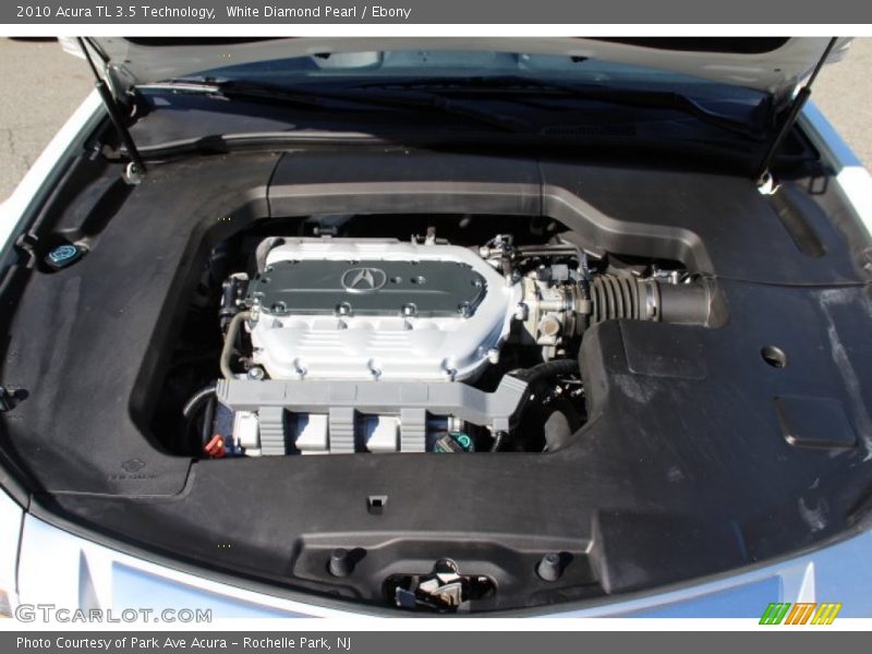White Diamond Pearl / Ebony 2010 Acura TL 3.5 Technology