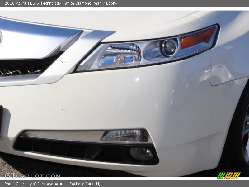 White Diamond Pearl / Ebony 2010 Acura TL 3.5 Technology