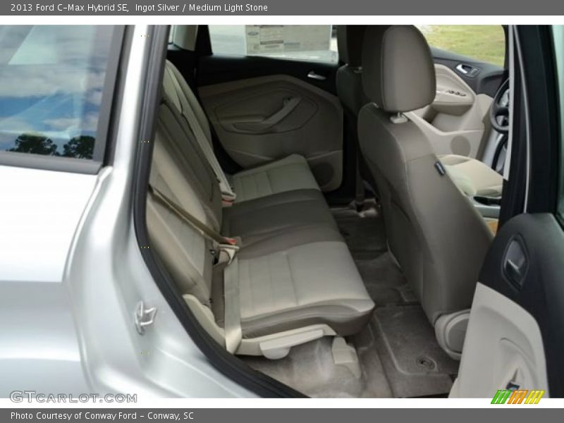 Ingot Silver / Medium Light Stone 2013 Ford C-Max Hybrid SE