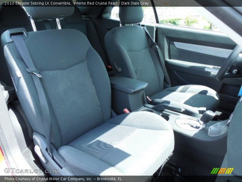 Front Seat of 2010 Sebring LX Convertible