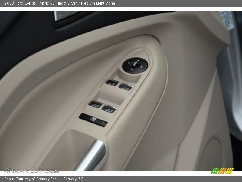 Ingot Silver / Medium Light Stone 2013 Ford C-Max Hybrid SE