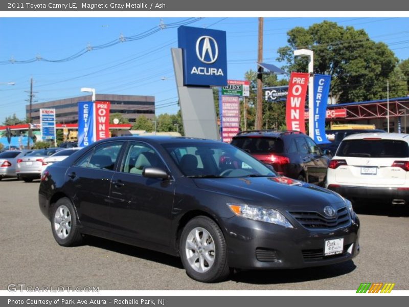 Magnetic Gray Metallic / Ash 2011 Toyota Camry LE