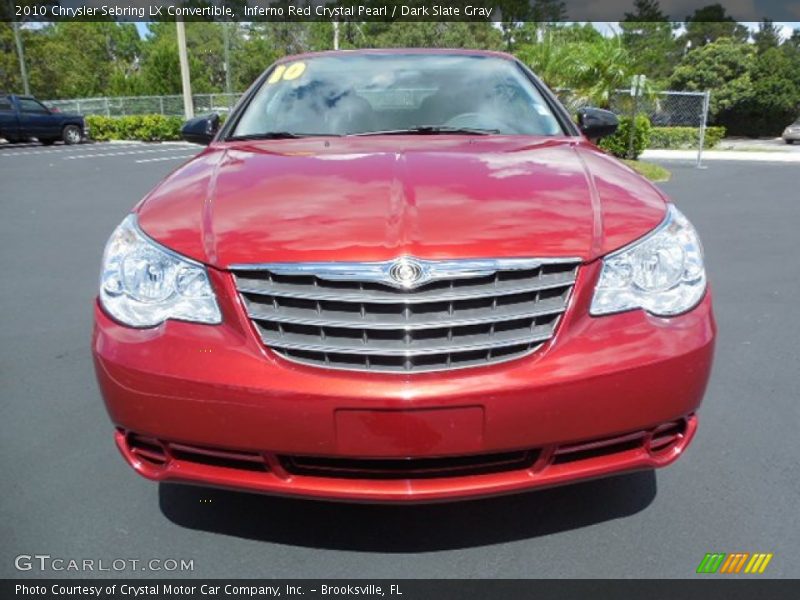  2010 Sebring LX Convertible Inferno Red Crystal Pearl