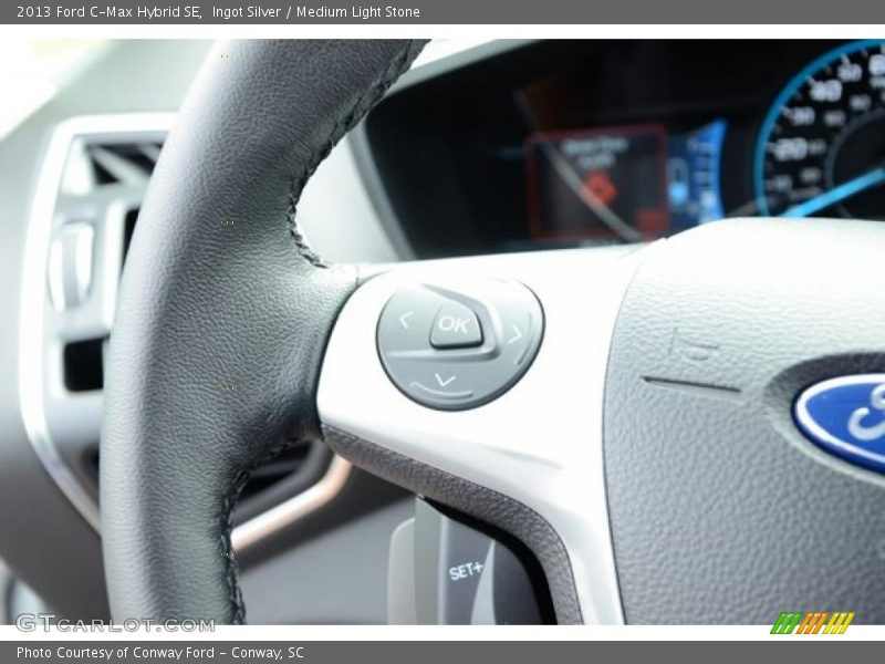Ingot Silver / Medium Light Stone 2013 Ford C-Max Hybrid SE