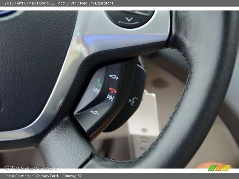 Ingot Silver / Medium Light Stone 2013 Ford C-Max Hybrid SE