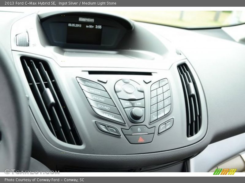 Ingot Silver / Medium Light Stone 2013 Ford C-Max Hybrid SE