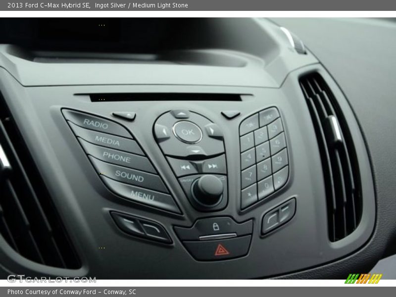 Controls of 2013 C-Max Hybrid SE