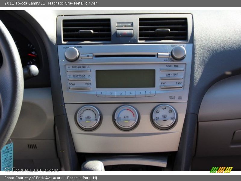 Magnetic Gray Metallic / Ash 2011 Toyota Camry LE