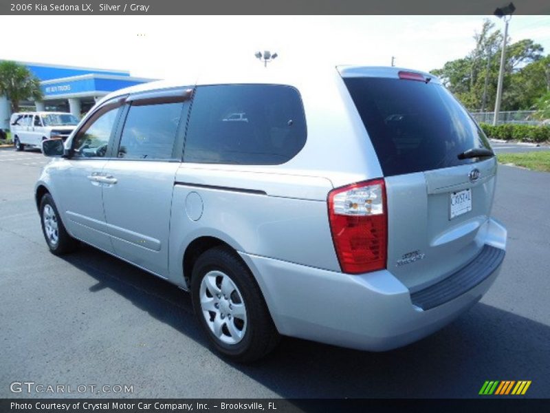 Silver / Gray 2006 Kia Sedona LX