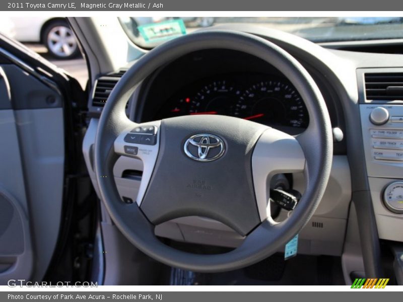 Magnetic Gray Metallic / Ash 2011 Toyota Camry LE