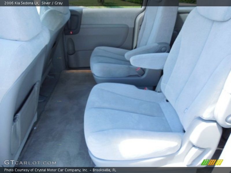 Silver / Gray 2006 Kia Sedona LX