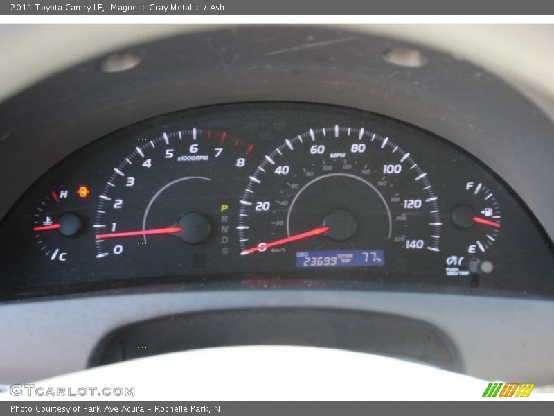Magnetic Gray Metallic / Ash 2011 Toyota Camry LE