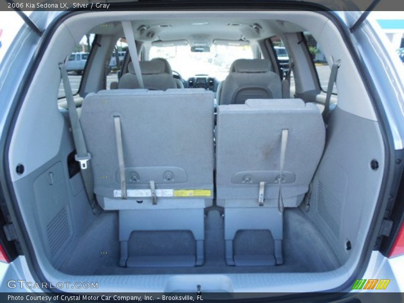 Silver / Gray 2006 Kia Sedona LX