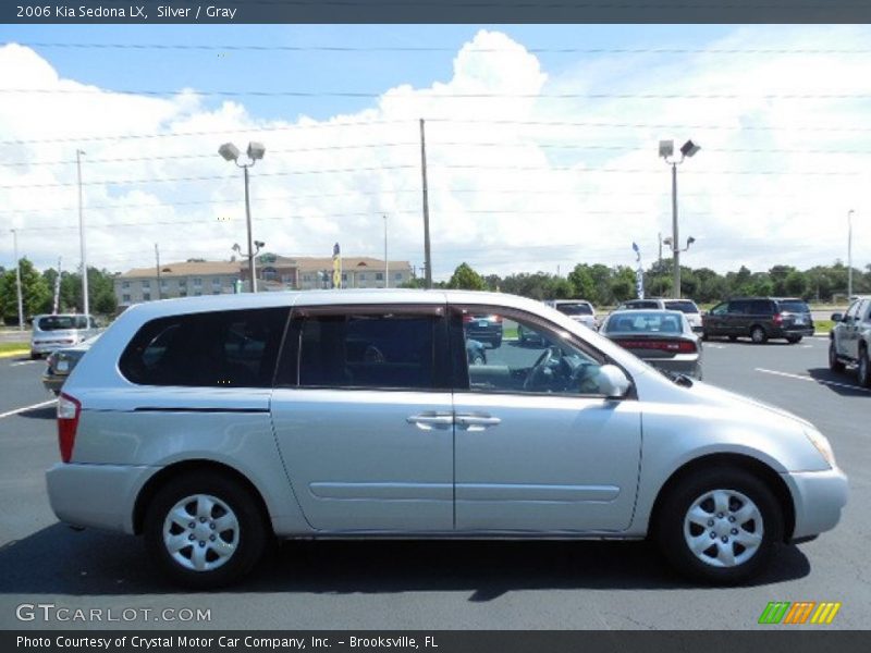 Silver / Gray 2006 Kia Sedona LX