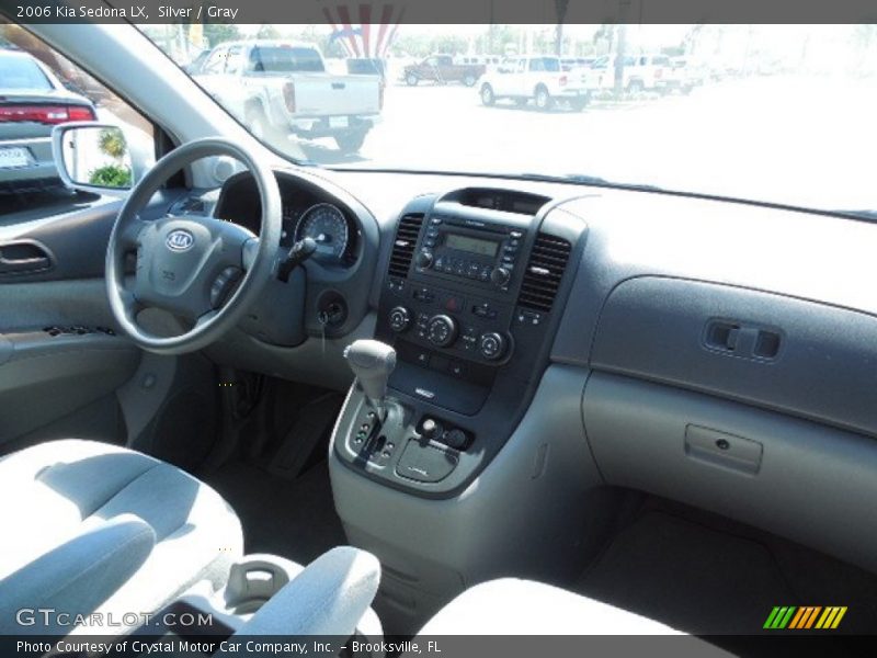 Silver / Gray 2006 Kia Sedona LX