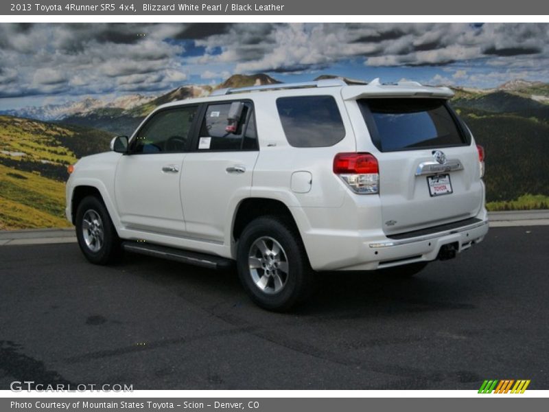 Blizzard White Pearl / Black Leather 2013 Toyota 4Runner SR5 4x4