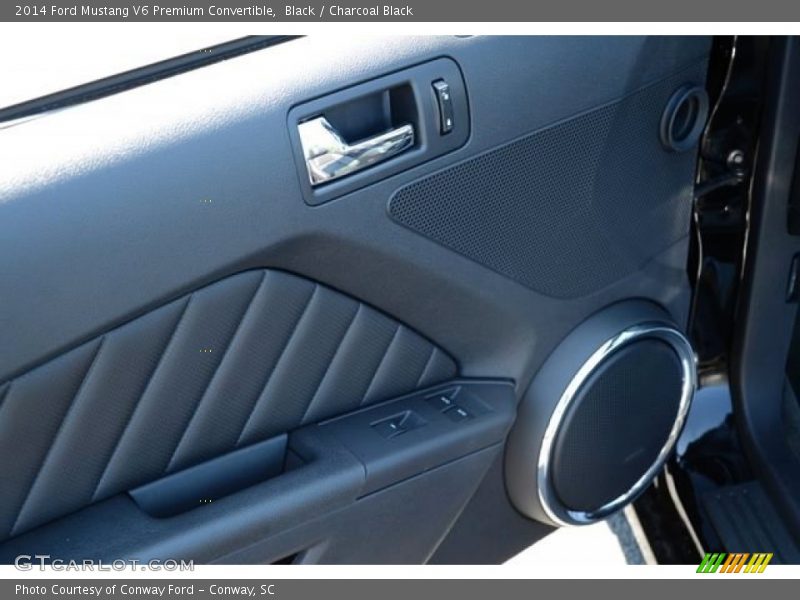 Black / Charcoal Black 2014 Ford Mustang V6 Premium Convertible