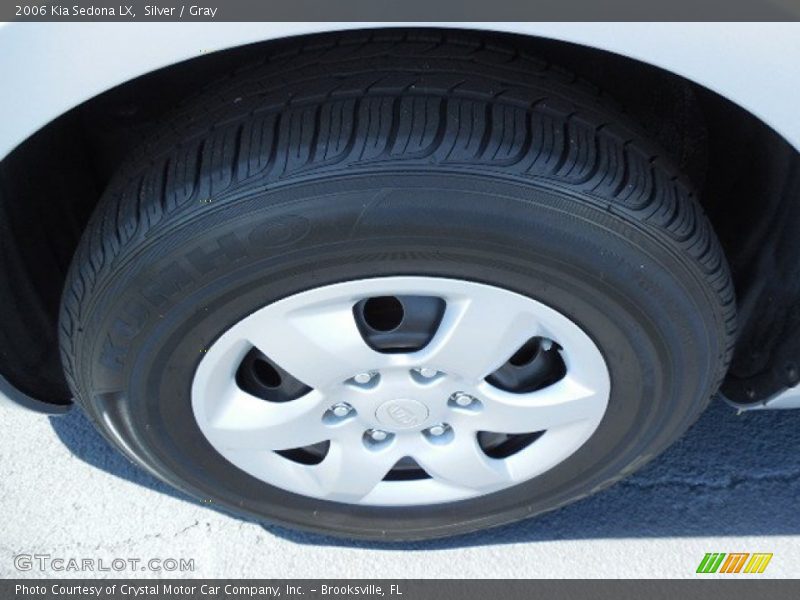 Silver / Gray 2006 Kia Sedona LX