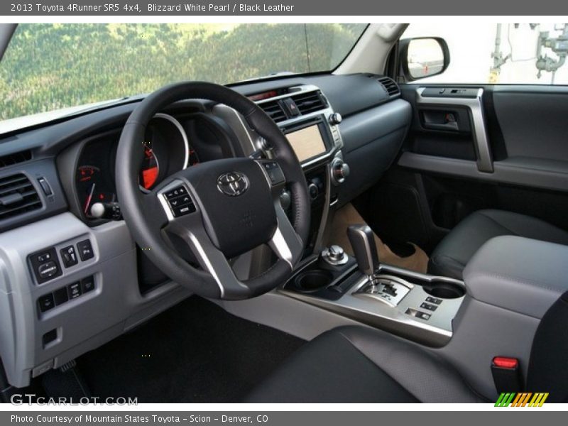 Blizzard White Pearl / Black Leather 2013 Toyota 4Runner SR5 4x4