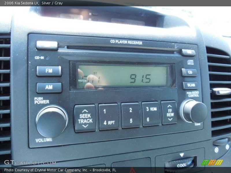 Silver / Gray 2006 Kia Sedona LX
