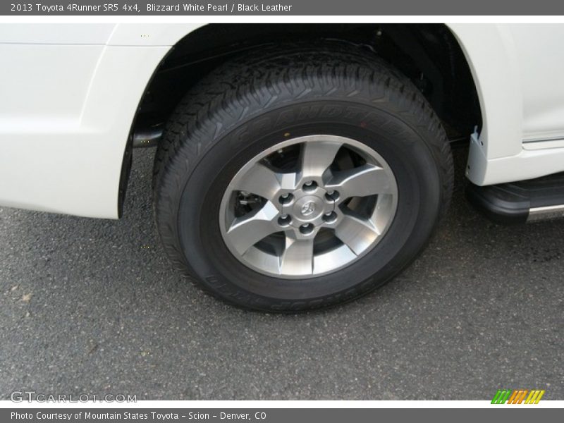 Blizzard White Pearl / Black Leather 2013 Toyota 4Runner SR5 4x4