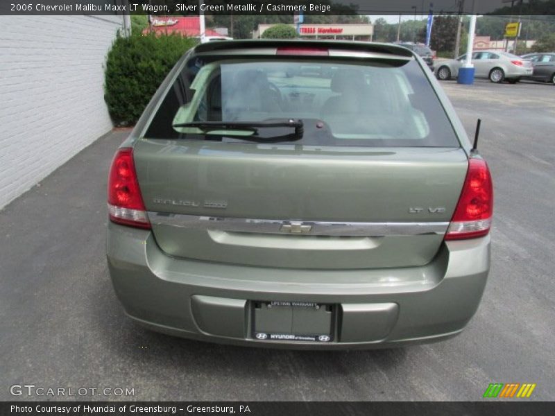 Silver Green Metallic / Cashmere Beige 2006 Chevrolet Malibu Maxx LT Wagon