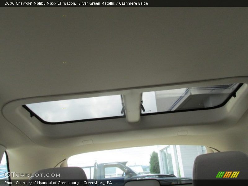 Silver Green Metallic / Cashmere Beige 2006 Chevrolet Malibu Maxx LT Wagon