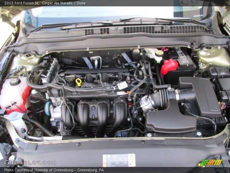 Ginger Ale Metallic / Dune 2013 Ford Fusion SE