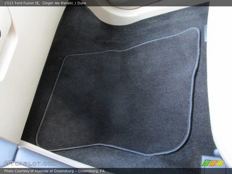 Ginger Ale Metallic / Dune 2013 Ford Fusion SE