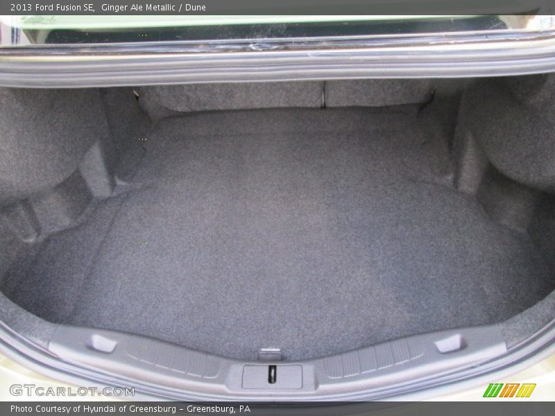 Ginger Ale Metallic / Dune 2013 Ford Fusion SE