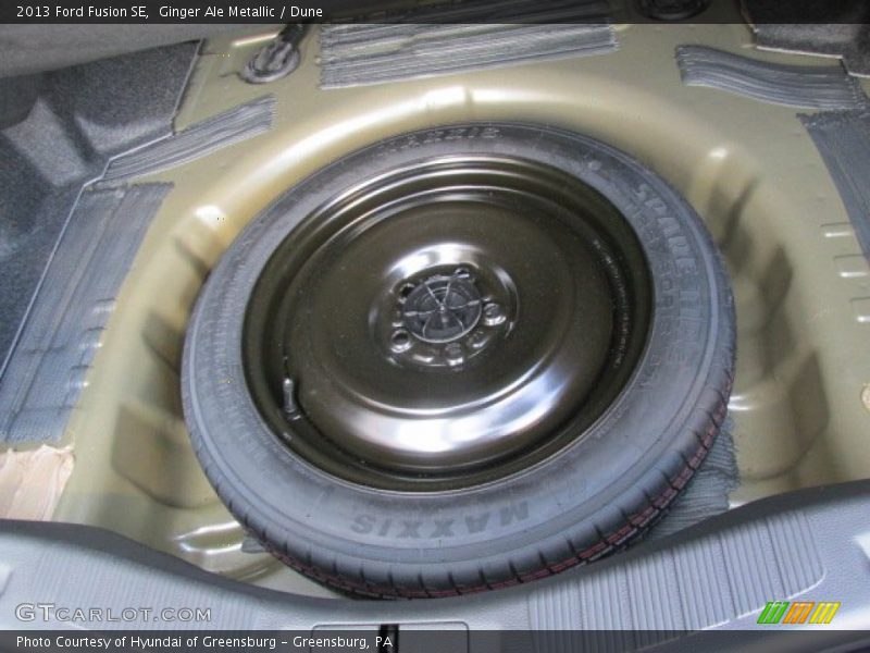 Ginger Ale Metallic / Dune 2013 Ford Fusion SE