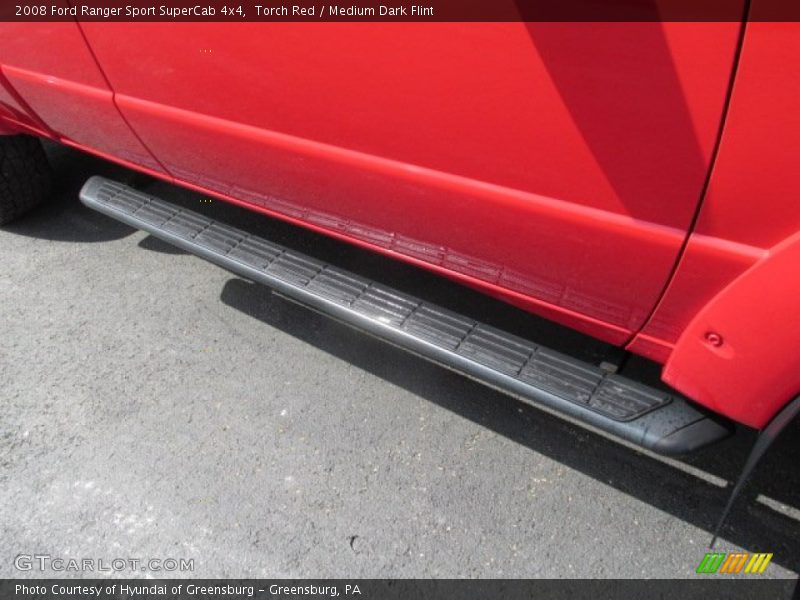 Torch Red / Medium Dark Flint 2008 Ford Ranger Sport SuperCab 4x4