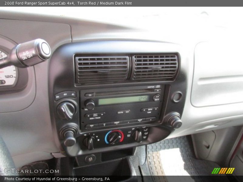 Torch Red / Medium Dark Flint 2008 Ford Ranger Sport SuperCab 4x4