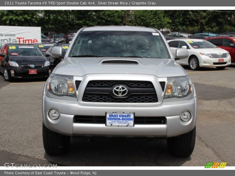 Silver Streak Mica / Graphite Gray 2011 Toyota Tacoma V6 TRD Sport Double Cab 4x4
