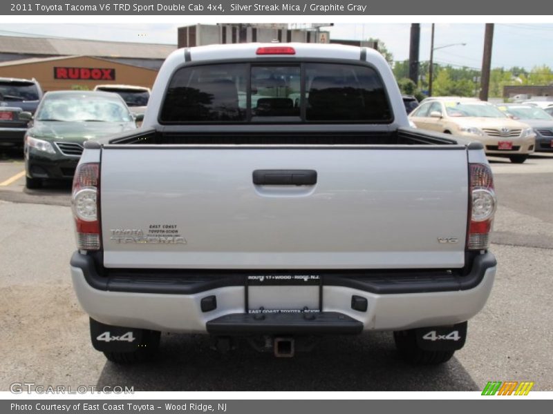 Silver Streak Mica / Graphite Gray 2011 Toyota Tacoma V6 TRD Sport Double Cab 4x4