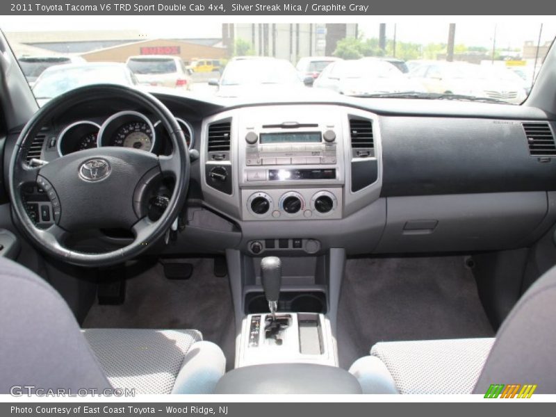 Silver Streak Mica / Graphite Gray 2011 Toyota Tacoma V6 TRD Sport Double Cab 4x4