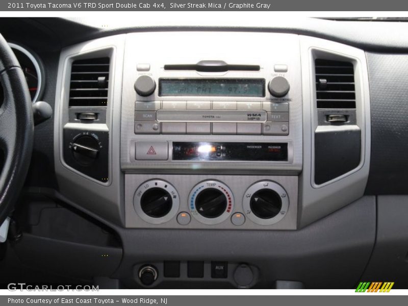 Silver Streak Mica / Graphite Gray 2011 Toyota Tacoma V6 TRD Sport Double Cab 4x4