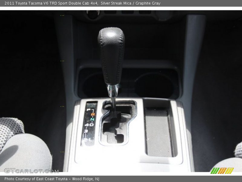 Silver Streak Mica / Graphite Gray 2011 Toyota Tacoma V6 TRD Sport Double Cab 4x4