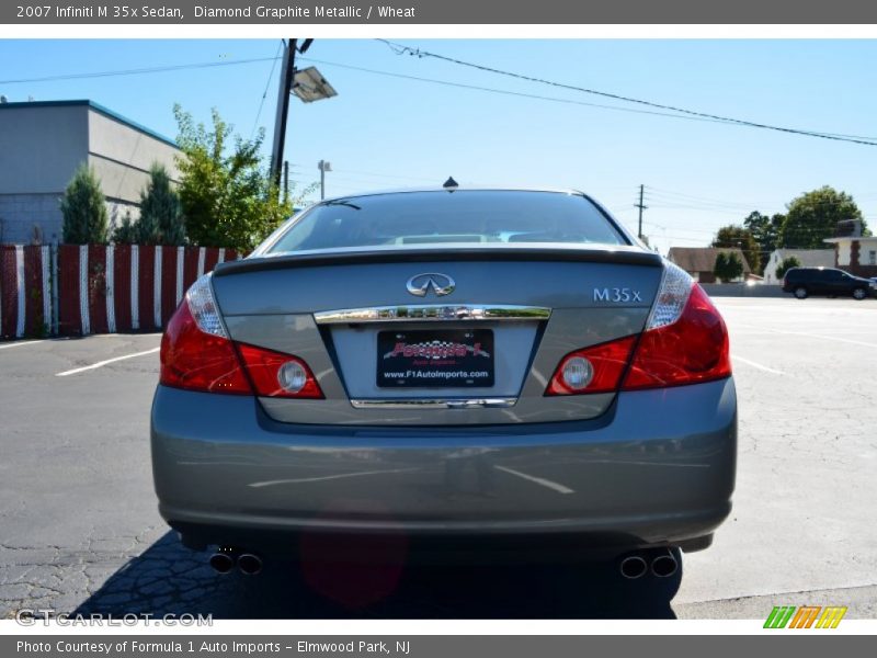 Diamond Graphite Metallic / Wheat 2007 Infiniti M 35x Sedan