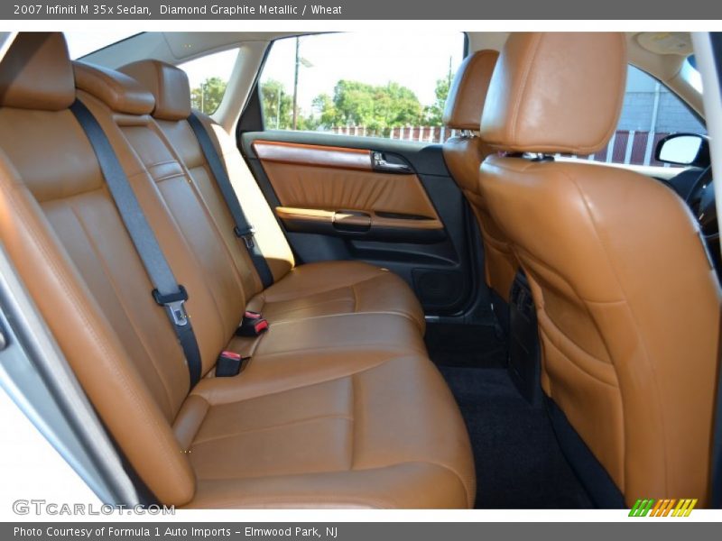 Diamond Graphite Metallic / Wheat 2007 Infiniti M 35x Sedan