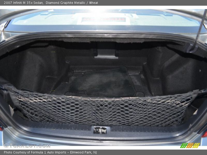 Diamond Graphite Metallic / Wheat 2007 Infiniti M 35x Sedan