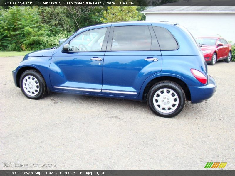 Deep Water Blue Pearl / Pastel Slate Gray 2010 Chrysler PT Cruiser Classic