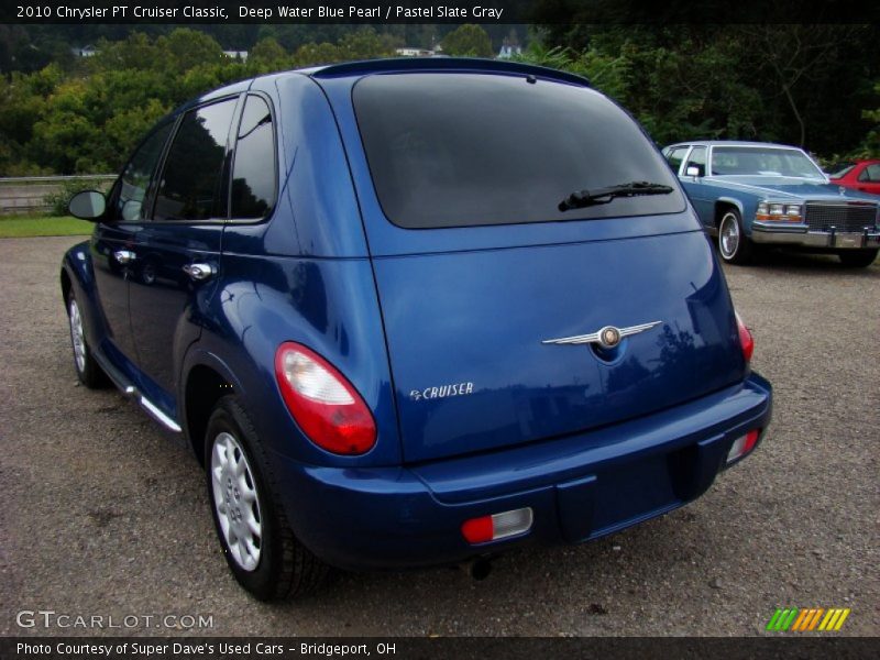 Deep Water Blue Pearl / Pastel Slate Gray 2010 Chrysler PT Cruiser Classic