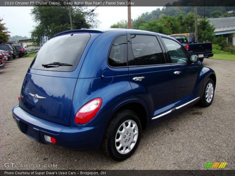 Deep Water Blue Pearl / Pastel Slate Gray 2010 Chrysler PT Cruiser Classic