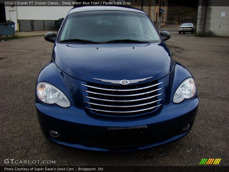 Deep Water Blue Pearl / Pastel Slate Gray 2010 Chrysler PT Cruiser Classic