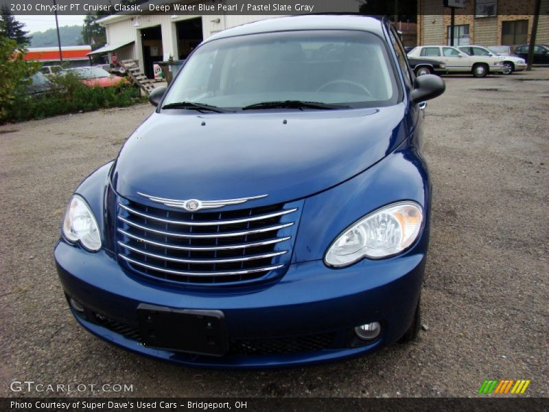 Deep Water Blue Pearl / Pastel Slate Gray 2010 Chrysler PT Cruiser Classic